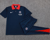 25-26 PSG Royal blue Short shirts and Long trousers Suit #C2551