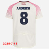 25-26 LeverKusen Away Player Version Soccer Jersey