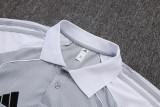 25-26 RMA Grey white Short shirts and Long trousers Suit #C2557
