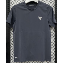 A222 UA Royal blue High Quality Casual T-Shirt #牛头
