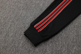 25-26 Man Utd Black Jacket Tracksuit #A2508