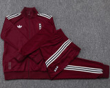 25-26 Ajax Jujube red Jacket Tracksuit #A2520