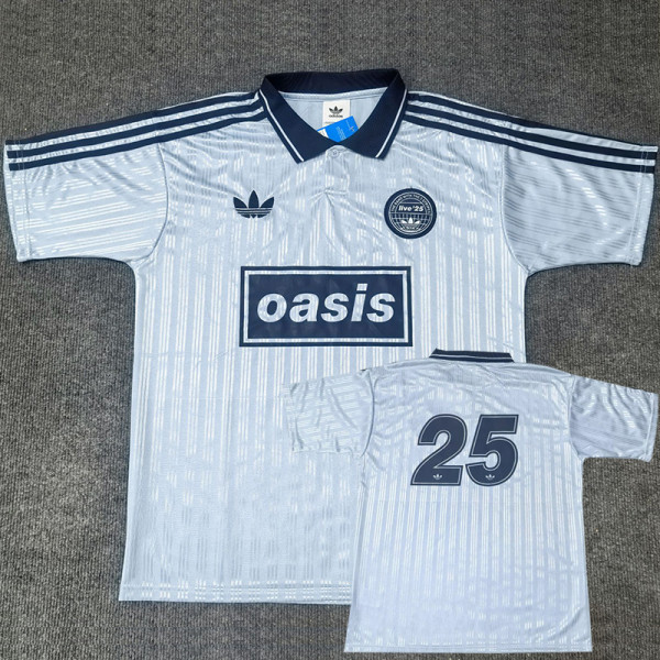 2025 Ad Oasis Joint Edition #25 Light Blue Polo Short Sleeve (浅蓝衣)