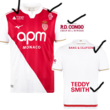 25-26 Monaco Home Player Version Soccer Jersey
