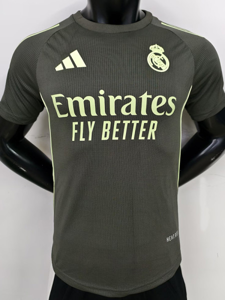 25-26 RMA Grey Player Version Training Shirts