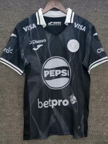 25-26 Motagua Black Fans Soccer Jersey 莫塔瓜