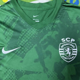 25-26 Sporting Lisbon Green Training shirts
