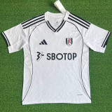 25-26 Fulham Home Fans Soccer Jersey