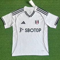 25-26 Fulham Home Fans Soccer Jersey