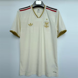 25-26 Flamengo Third Prints Sponsors Fans Soccer Jersey