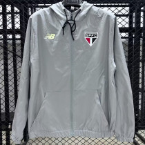 25-26 Sao Paulo Grey Windbreaker