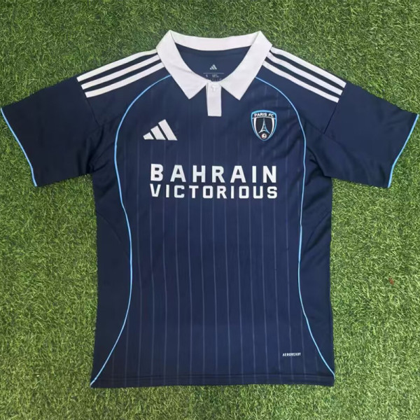 25-26 Paris FC Home Fans Soccer Jersey