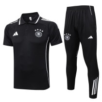 25-26 Germany Black Short shirts and Long trousers Suit #C2560(四星)