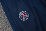 25-26 PSG Royal blue Half Pull Tracksuit #B2585(半拉链)