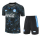 25-26 Napoli Grey Training Short Suit