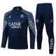 25-26 PSG Jordan Royal blue Half Pull Tracksuit #B2591(半拉链)
