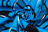 25-26 Napoli Blue Half Pull Tracksuit #B2588(半拉链)