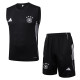 25-26 Germany Black Tank top and shorts suit #D25165