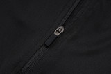 25-26 BAR Black Half Pull Tracksuit #B2558(半拉链)