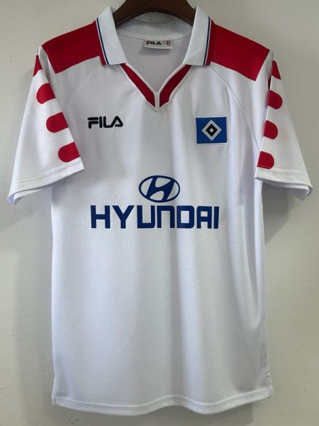 1998 Hamburg SV Home Retro Soccer Jersey