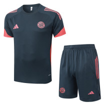 25-26 Bayern Dark gray Training Short Suit #D25169