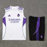 25-26 RMA White Tank top and shorts suit