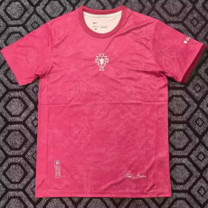 25-26 Portugal Pink Special Edition Fans Soccer Jersey