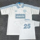 2025 Ad Oasis Joint Edition #25 White Polo Short Sleeve (浅蓝边)