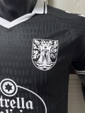 25-26 Celta 100th Anniversary Black Player Version Soccer Jersey