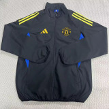 25-26 Man Utd Black Windbreaker