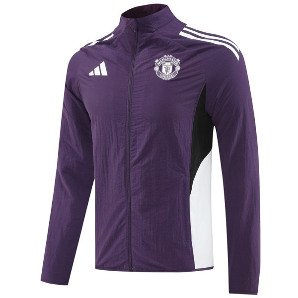 25-26 Man Utd Purple Windbreaker