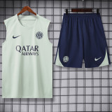 25-26 INT Light green Tank top and shorts suit
