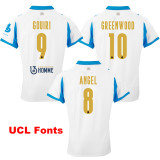 25-26 Marseille Home Player Version Soccer Jersey