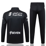 25-26 Al-Hilal Black Half Pull Tracksuit #B2598(半拉链)