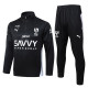 25-26 Al-Hilal Black Half Pull Tracksuit #B2598(半拉链)
