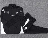 25-26 Al-Hilal Black Half Pull Tracksuit #B2598(半拉链)