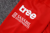 25-26 Al-Hilal Red Half Pull Tracksuit #B2599(半拉链)