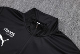 25-26 Al-Hilal Black Half Pull Tracksuit #B2598(半拉链)