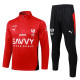 25-26 Al-Hilal Red Half Pull Tracksuit #B2599(半拉链)