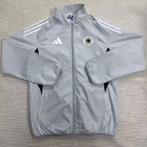 25-26 Germany Gray Windbreaker (白边)