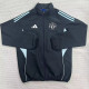 25-26 Man Utd Black Windbreaker