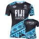2025 FIJI Black Blue Rugby Jersey (圆领)