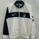 1996 Italy White Retro Windbreaker