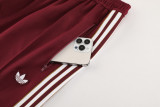 25-26 ARS Jujube red Jacket Tracksuit #08
