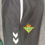 25-26 Real Betis Green Half Pull Tracksuit (Pants Have Pocket)(半拉链)
