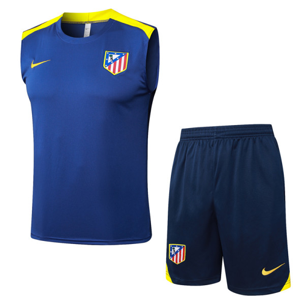 25-26 ATM Royal blue Tank top and shorts suit #D25195