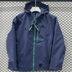 2025 AD Dark blue Outdoor Jackets #Y001软料冲锋衣