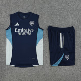 25-26 ARS Royal blue Tank top and shorts suit
