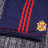 1998 Spain Home Kids Retro Soccer Jersey