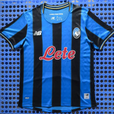 25-26 Atalanta Home Fans Soccer Jersey (带广告)